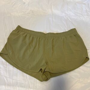 All in Motion Olive Green Active Running Shorts